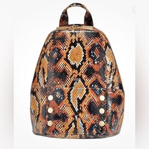 Hammitt Hunter Medium Snake Print Backpack
